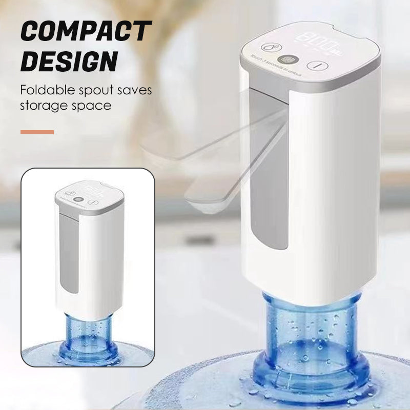 Pompe électrique pliable pour distributeur d'eau