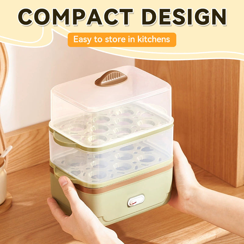 Cuiseur à œufs électrique compact multifonction