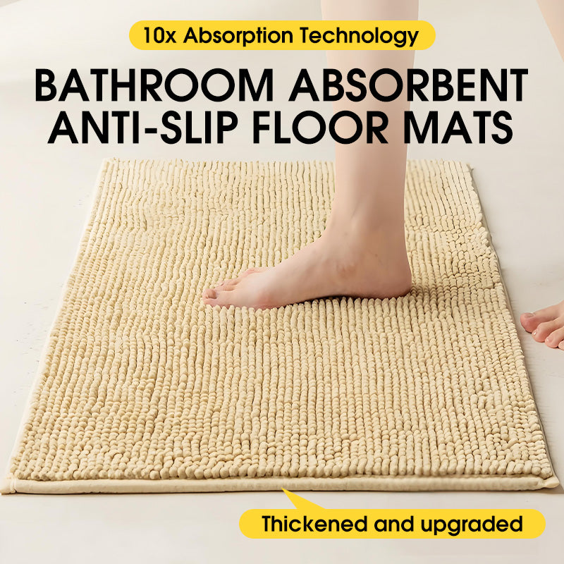 Tapis de Sol de Salle de Bain Absorbants et Antidérapants