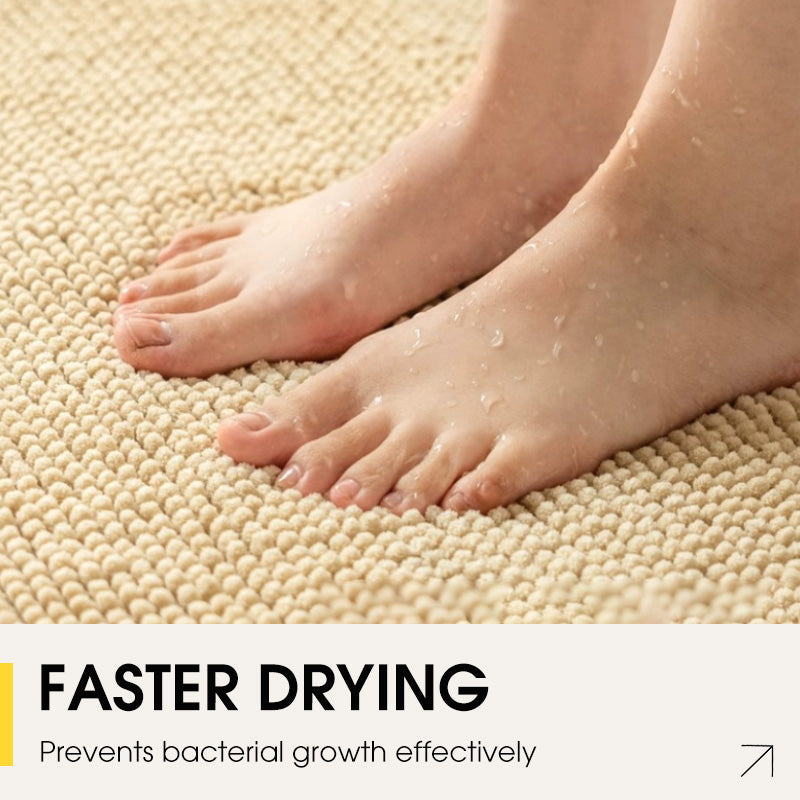 Tapis de Sol de Salle de Bain Absorbants et Antidérapants