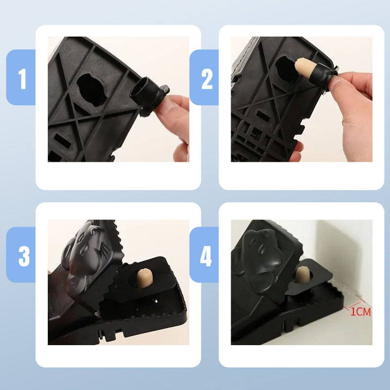 🐀 ACHETEZ 1 - RECEVEZ 1 GRATUIT ! ✨ Piège à Rats Réutilisable - Déclencheur Haute Sensibilité, Sécuritaire pour Enfants/Animaux, Conception Écologique 🏡🔧