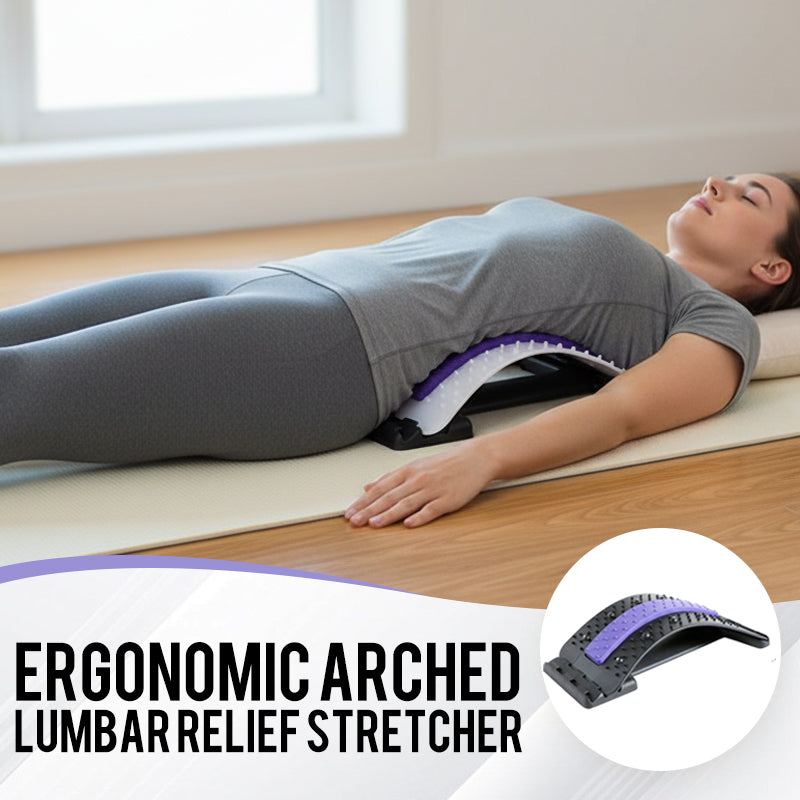 Civière ergonomique arquée pour soulager les douleurs lombaires