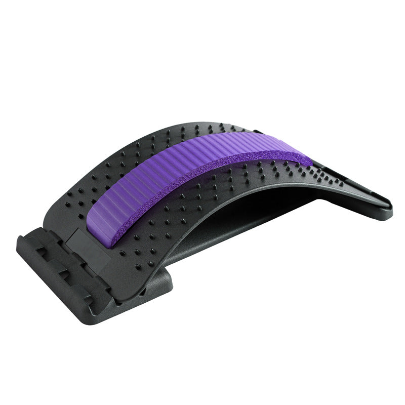 Civière ergonomique arquée pour soulager les douleurs lombaires