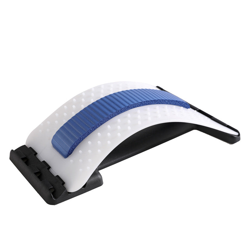 Civière ergonomique arquée pour soulager les douleurs lombaires