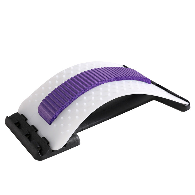 Civière ergonomique arquée pour soulager les douleurs lombaires
