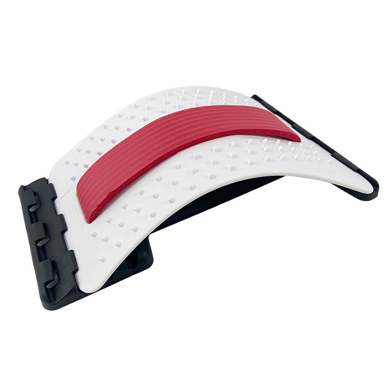 Civière ergonomique arquée pour soulager les douleurs lombaires