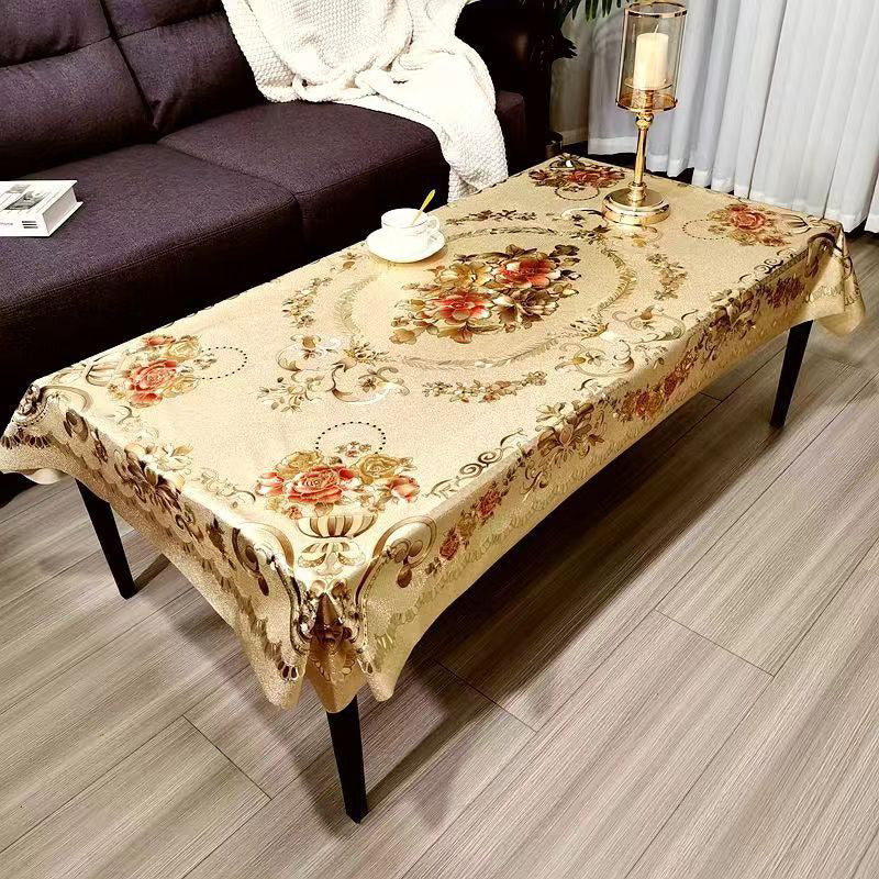📢📢50 % DE RÉDUCTION !!⏰Nappe multifonctionnelle imperméable et oléofuge à motif floral