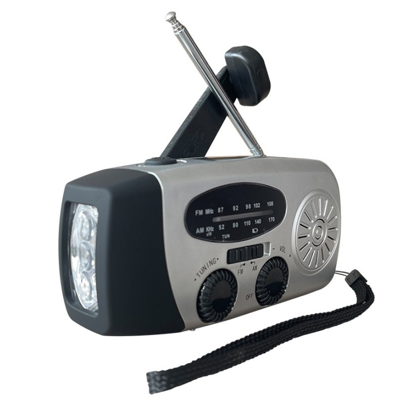 Radio d’Urgence Solaire Portable Multifonction