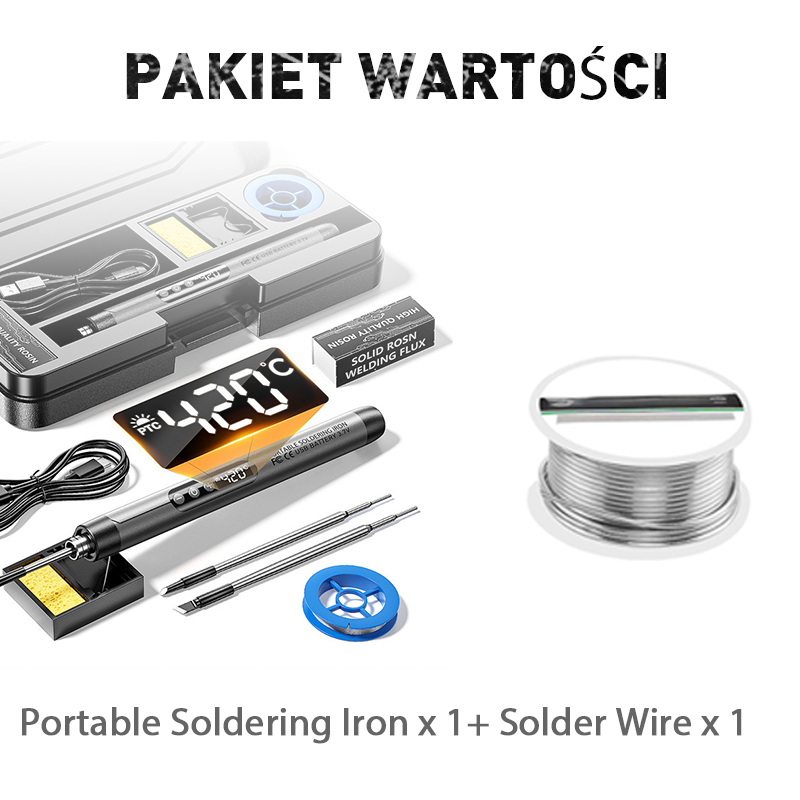 Fer à souder USB portable, rechargeable