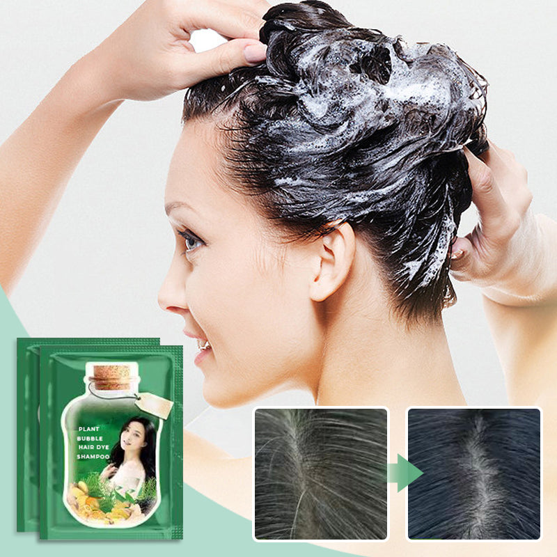 Shampoing colorant à base de plantes
