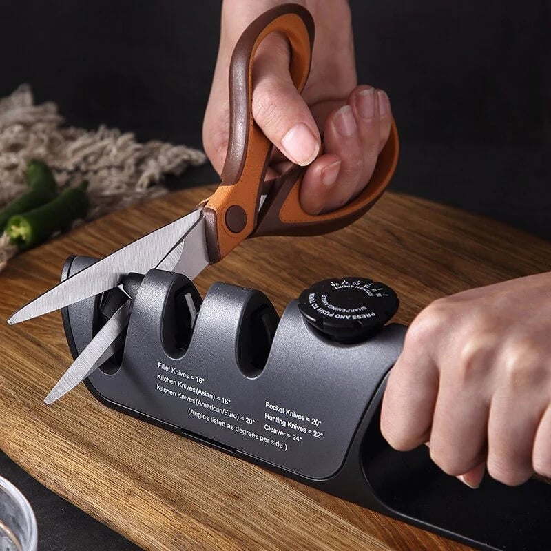 🎁Hot Sale 49% OFF⏳Aiguisoir à angle d'affûtage réglable à 3 niveaux