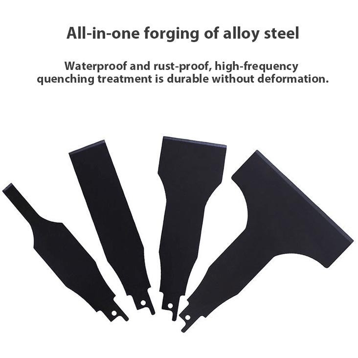 Pousbo® 4pcs Reciprocating Saw Scraper (grattoir pour scie à guichet)