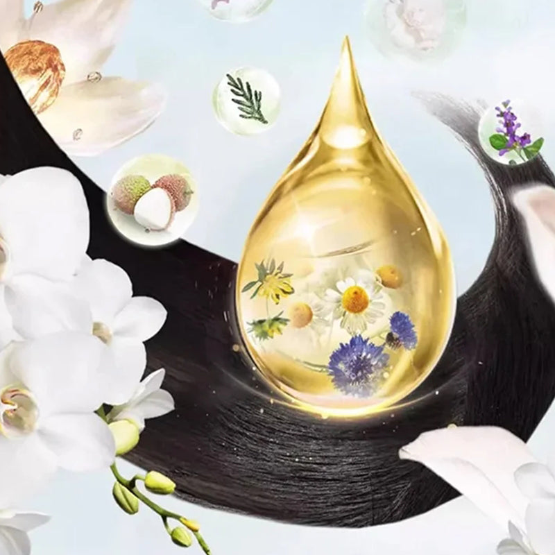 Shampoing colorant à base de plantes
