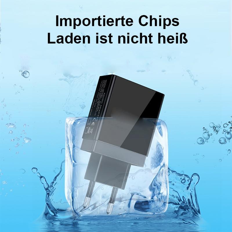 Prise de chargement de téléphone portable avec affichage numérique
