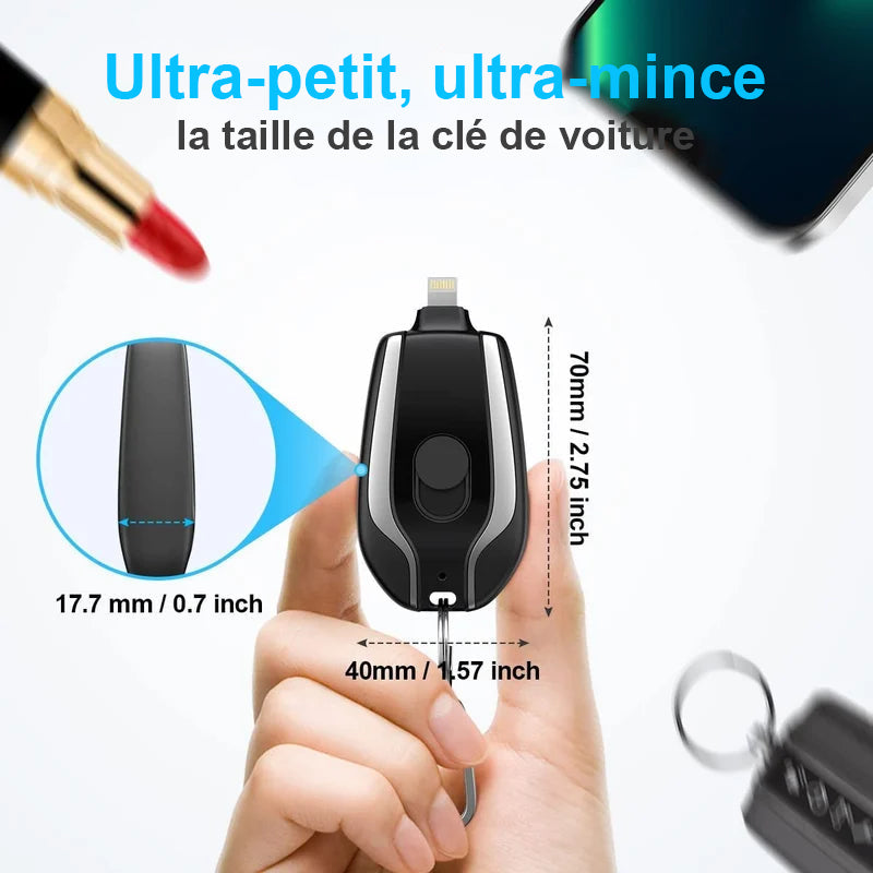 ⚡1500mAh Mini module d'urgence d'alimentation
