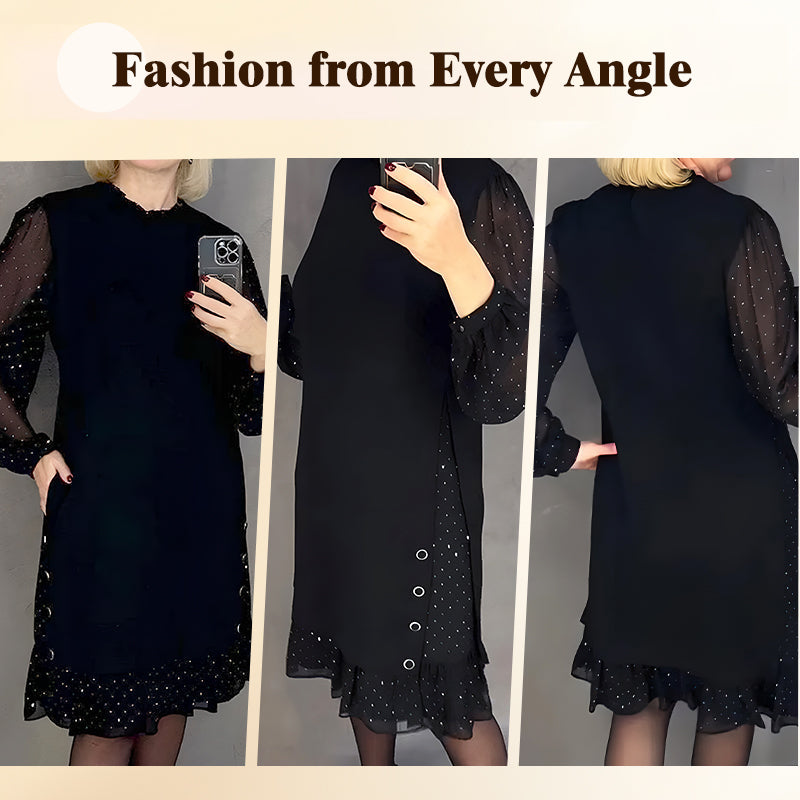 🔥 50% DE RÉDUCTION ! Robe Femme à Strass – Élégante, Confortable & Parfaite pour Toutes Occasions