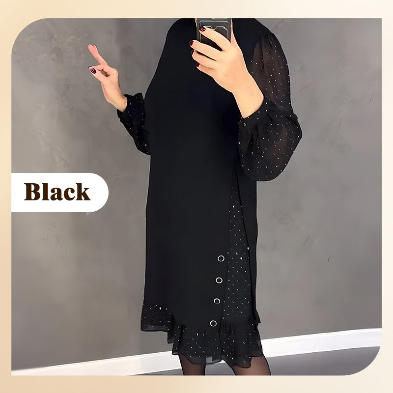 🔥 50% DE RÉDUCTION ! Robe Femme à Strass – Élégante, Confortable & Parfaite pour Toutes Occasions