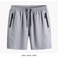 Short en soie glacée taille plus extensible pour homme