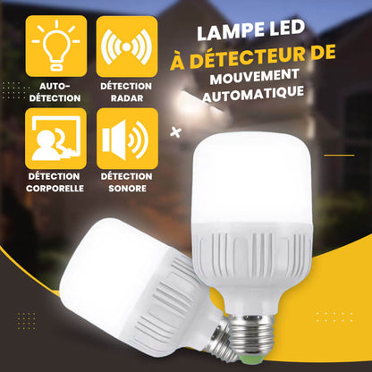 Lampe LED avec détecteur de mouvement automatique