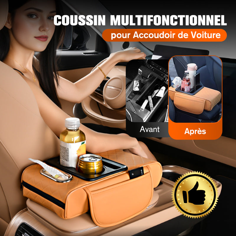 💎 50% DE RÉDUCTION ! 💎 Accoudoir Multifonctionnel pour Voiture 2026 – Confort Ergonomique + Rangement Intégré 🚗✨