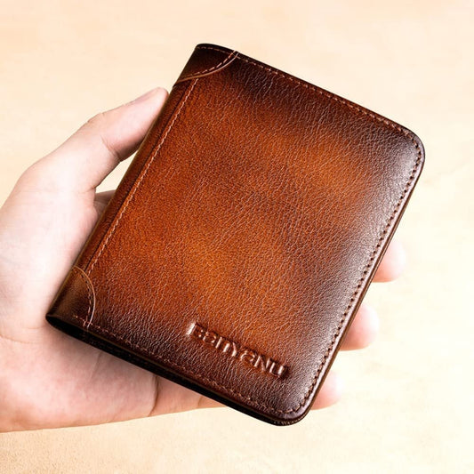 🔥2024 HOT SALE 30% OFF🔥Multi-functional RFID Blocking Waterproof Durable Genuine Leather Wallet