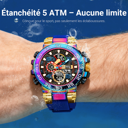 🔥VENTE LIMITÉE 50 % DE RÉDUCTION🔥Montre digitale multifonctionnelle LED étanche
