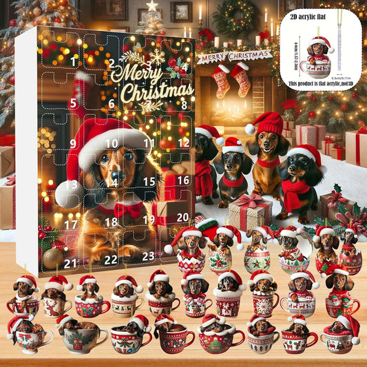 💥Vente - 50% de réduction 🎄Boîte surprise de Noël (décoration pour chiot) 🐶