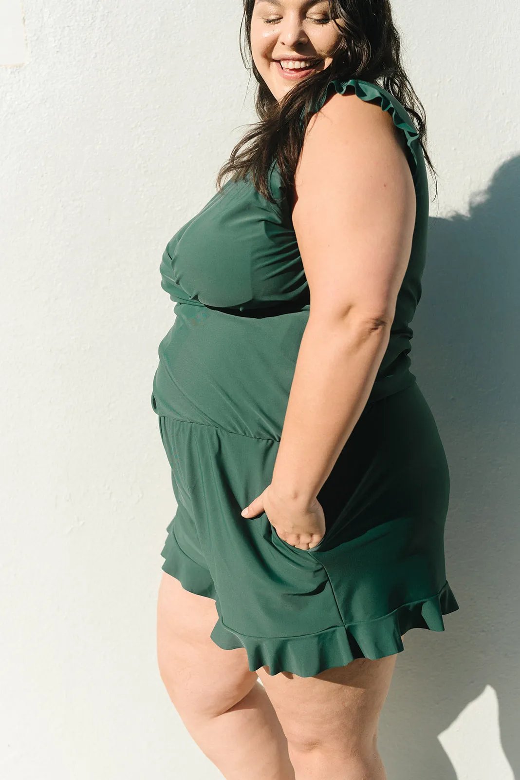 💥 30% de réduction 💥Barboteuse de bain Soutien-gorge intégré👙Coupe de soutien-gorge amovible