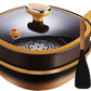 🍳 50% DE RÉDUCTION ! ✨ Casserole Anti-Adhésive en Alliage de Titane 12 Pouces - Cuisson Saine sans Produits Chimiques, Poignées Froides et Lavable au Lave-Vaisselle 🔥📦