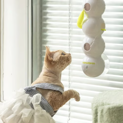 Jouet Électrique Interactif pour Chat en Forme de Chenille