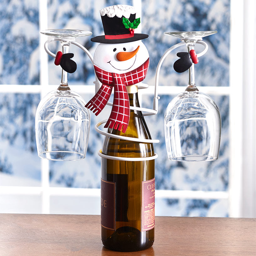 🎅 Porte-bouteilles et verres pour les fêtes🍷