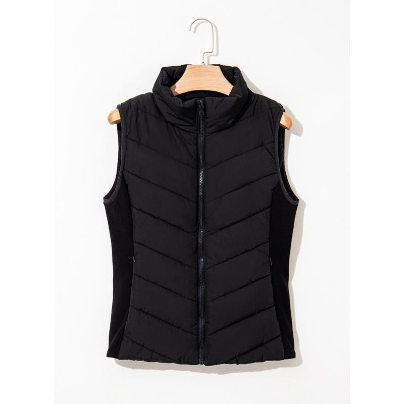 ✨️Gilet matelassé sans manches à fermeture éclair pour femme💗-Confortable sans être encombrant