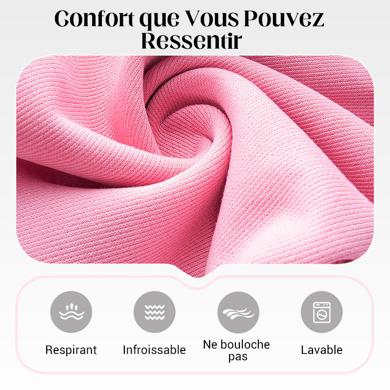 Ensemble élégant composé d'un sweat à capuche et d'un pantalon pour femmes