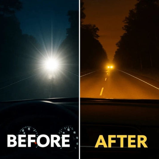 🕶️55% DE RÉDUCTION MAINTENANT🎅Lunettes de Conduite Nuit - Verres Polarisés & Anti-Reflets, Vision Claire et Sécurisée pour la Nuit ✨