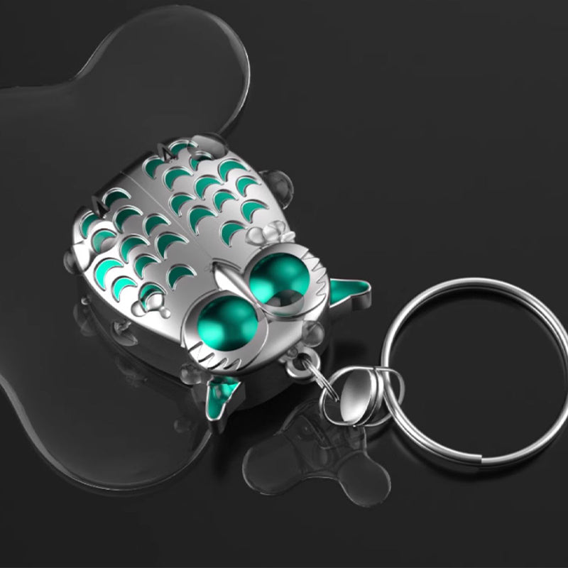 💥Mini coupe-ongles pliable en acier inoxydable en forme de chouette🦉👑