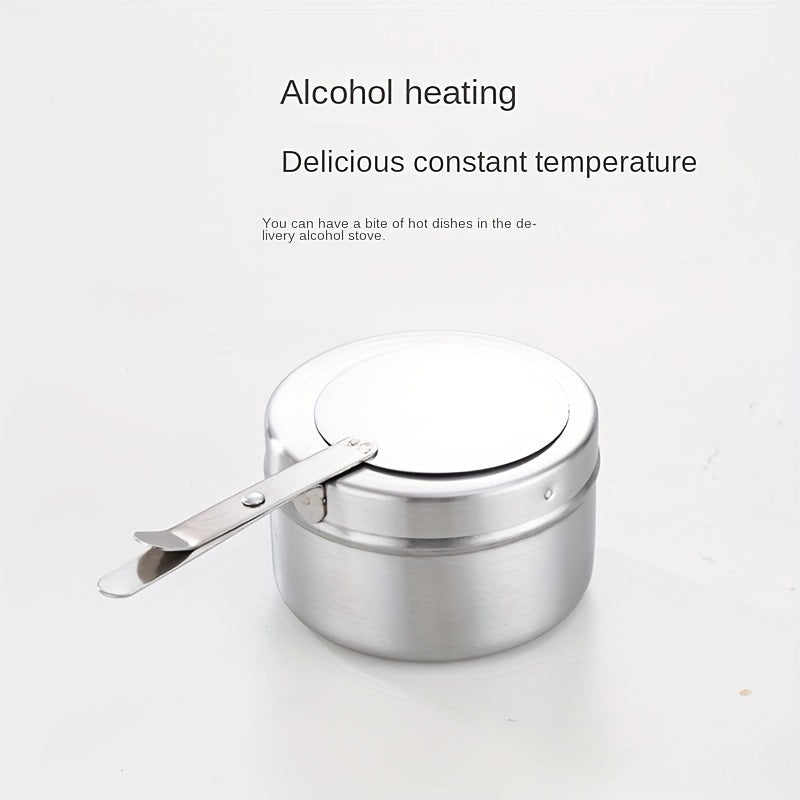 Ensemble de buffet en acier inoxydable avec réchauds