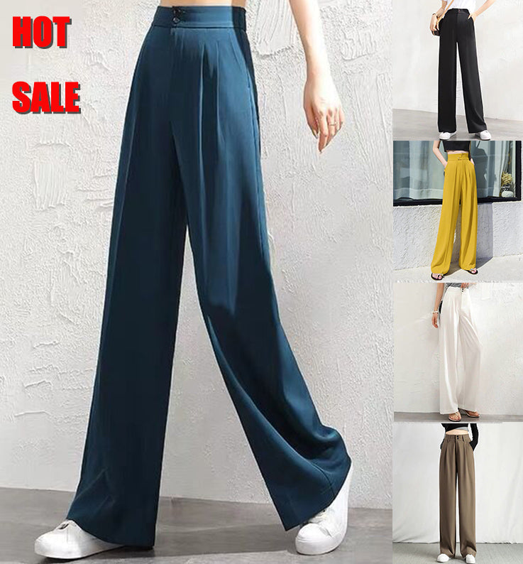 【39 % de réduction】Pantalon large décontracté pour femme💞Achetez-en 2, livraison gratuite💞