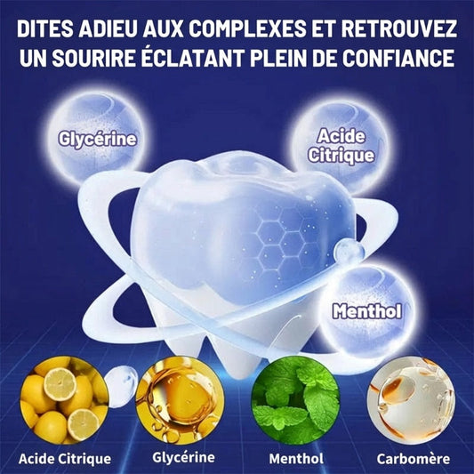 💥Promotion annuelle sur les emballages améliorés🦷 Blanchiment Dentaire Professionnel à Domicile 🌿 Des bandes efficaces et sûres pour un sourire éclatant.