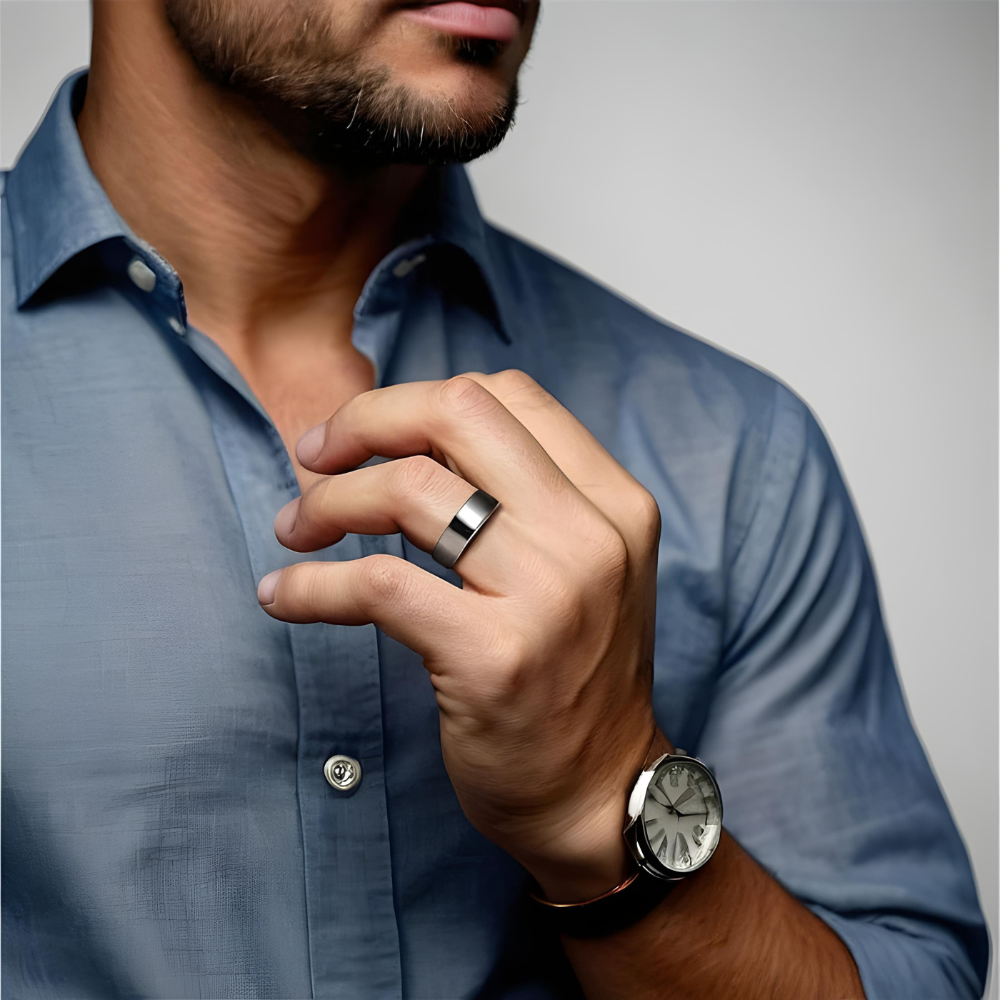 💖Anneau AuraFlow™ - Un flux continu d’énergie et d’harmonie