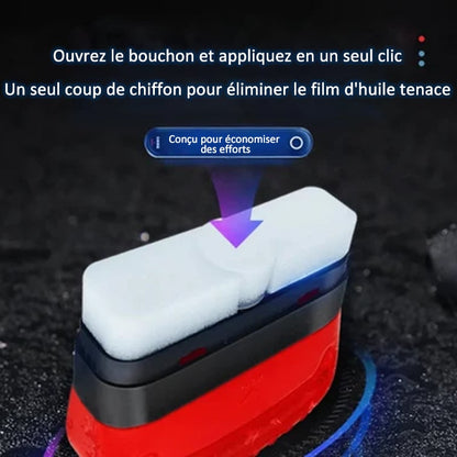 🔥Vente brûlante 39% de réduction 🔥 Brosse de nettoyage de film d'huile automobile multifonctionnelle