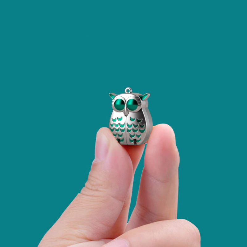 💥Mini coupe-ongles pliable en acier inoxydable en forme de chouette🦉👑