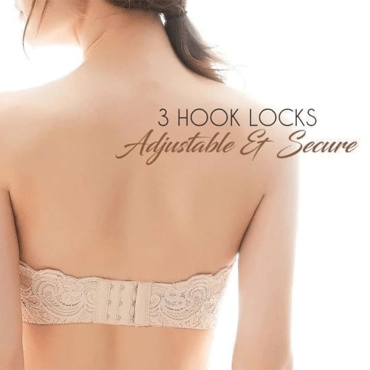 Le soutien-gorge en dentelle sans bretelles le plus confortable
