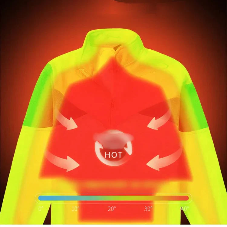 📢50% de réduction！！！📍🎁Veste chaude rembourrée double couche unisexe