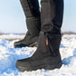 [Cadeau d'Hiver] Bottes de Neige Chaudes Doublées en Fausse Laine Imperméables Anti-dérapantes