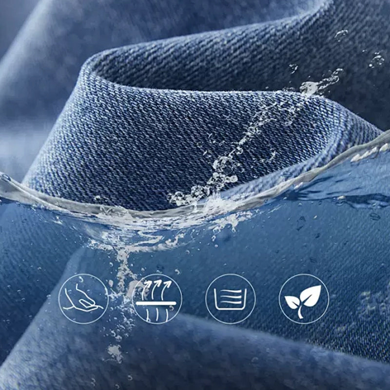 Combinaison zippée en denim avec manches courtes et poches pour femmes