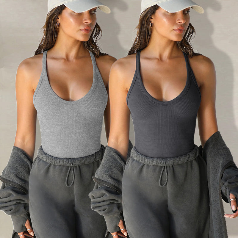 Camisole de yoga et d'athlétisme sans manches pour femmes