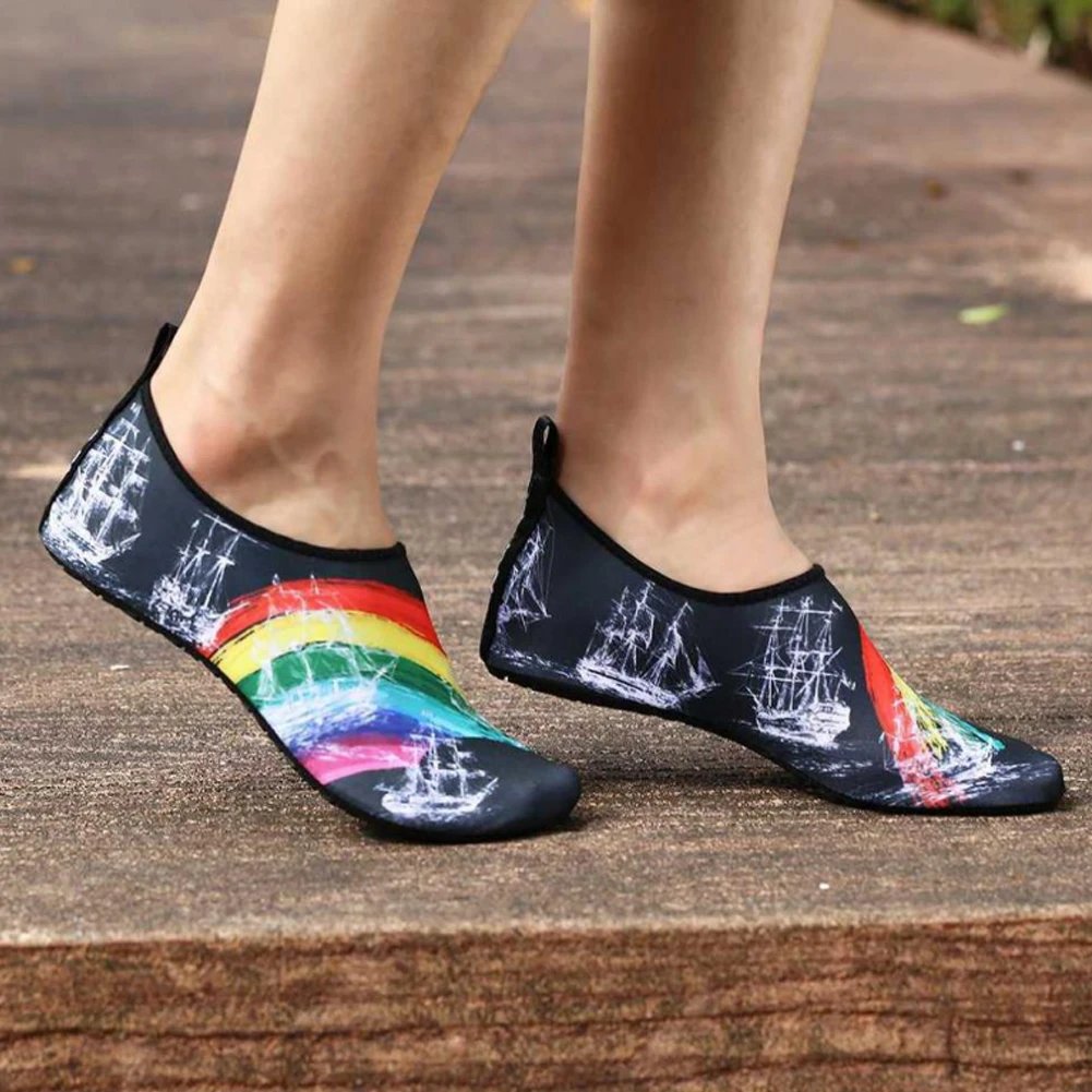 Chaussures Aquatiques pour Femmes et Hommes, Pieds Nus, à Séchage Rapide