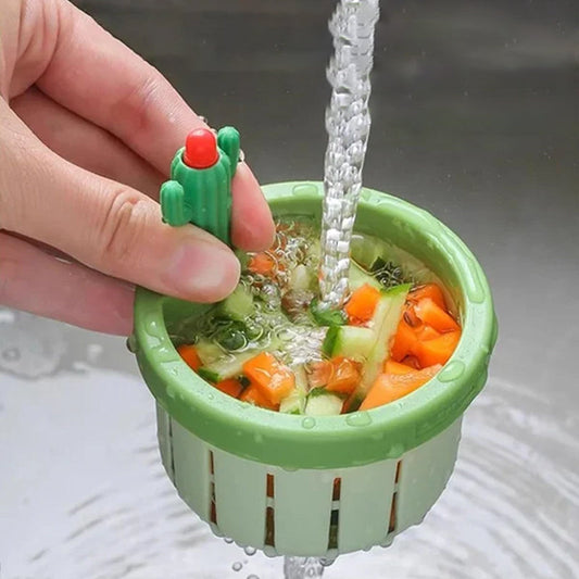 Filtre à Évier de Cuisine en Forme de Cactus