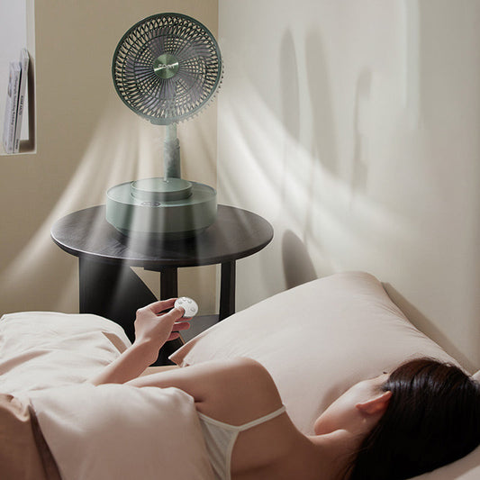 💥39% de réduction pour une durée limitée💥Ventilateur Oscillant Sur Pied Rétractable avec Humidificateur