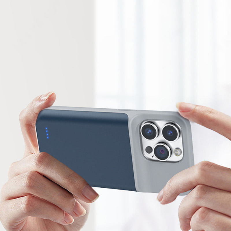 Étui et banque d'alimentation 2-en-1 pour iPhone